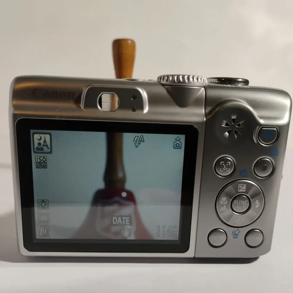 Canon PowerShot A1100IS 12.1 MP Digital Camera With Lowepro Case Tested